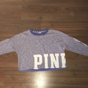 Pink (victoria’s Secret) Crop Sweater